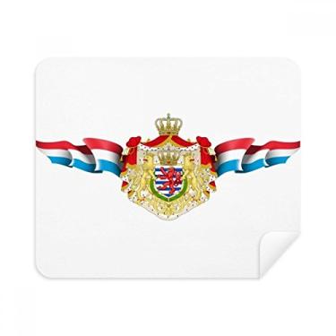 Imagem de Luxemburgo National Emblem Country Symbol Pano de limpeza Limpador de tela 2 peças Tecido de camurça