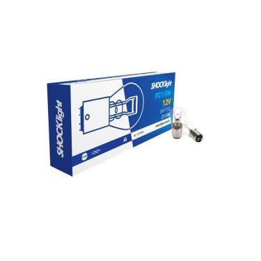 Imagem de Caixa Lampada Freio Branca Shocklight 1 Polo com 10 Unidades