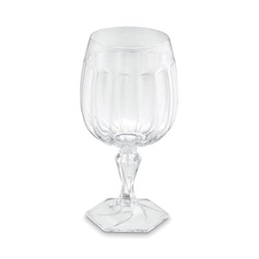 Imagem de Taça Plástica Para Água Suco Chá Gin Festa 350ml Samba Transparente - UZ665 Uz