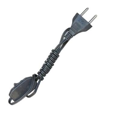 Imagem de Oferta 1 Cabo Rabicho PRETO Abajúr 1,5m Gangorra 110v/220v