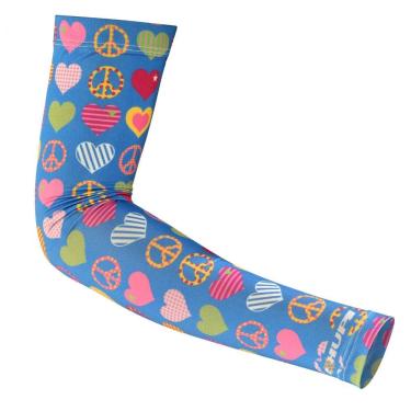 Imagem de Manguito Hupi Hippie Proteção Uv50+, Cor: Azul, Tamanho: G