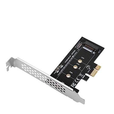 Imagem de MZHOU Cartão adaptador Key-M para PCIe - Conversor SSD M.2 NVMe - Compatível com PCs de mesa/placas-mãe - (suporta tamanhos 2280/2260/2242/2230)