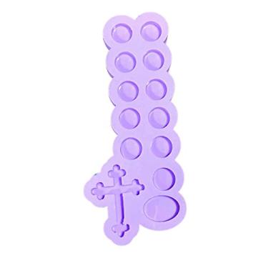 Imagem de Confeitaria dos Moldes, R287 Molde de silicone mini terço resina decoração