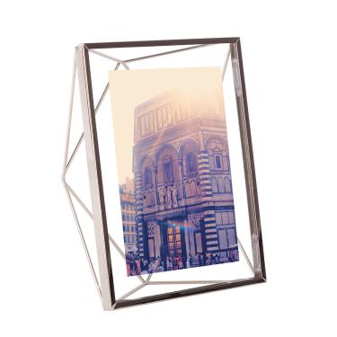 Imagem de Porta Retrato Prisma 13X18 cm Cromado Umbra