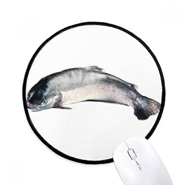 Imagem de Tapete de mouse encaracolado Ocean Fish Alive Activity Desktop Office Tapete redondo para computador