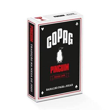 Imagem de Baralho Pinguim Naipe Convencional - Azul - Cartucho Unitário - Copag