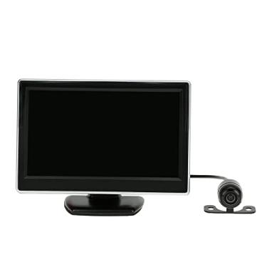 Imagem de CIADAZ 5 polegadas TFT LCD Monitor de visão traseira do carro de backup reverso Sistema + HD câmera de estacionamento