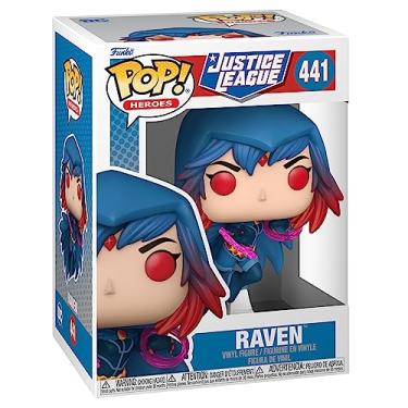Imagem de Funko Pop! Heroes: Liga da Justiça - Raven, Convenção de Inverno Exclusivo