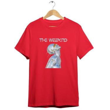 Imagem de Camiseta Básica Of Grey Capa Cd Weeknd The Abel Starboy It - Asulb