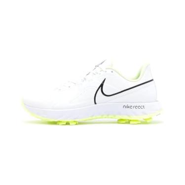 Imagem de Nike React Infinity Pro, Men's Golf Shoe, White Black Barely Volt, 10.5 AU