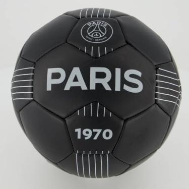 Imagem de Bola de Futebol de Campo, PSG Black, N.5, Sportcom