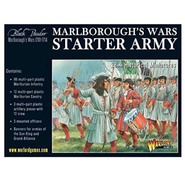Imagem de Black Powder Marlborogh's Wars Starter Army Set Table Top Wargaming Plastic Model Kit 302015001