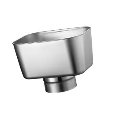 Imagem de WeiLaiKeQi Adaptador de calha para cano de descida Conector de drenagem de cano de descida Conector de calha para águas pluviais, Diâmetro Do Tubo 102 Mm