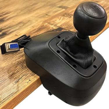 Imagem de NBCP Gear Shifter for Logitech G29 Driving Force – High-Performance Six-Speed H-Pattern Shifter with Push-Down Reverse, Durable Construction, Secure Mounting for Racing Wheels