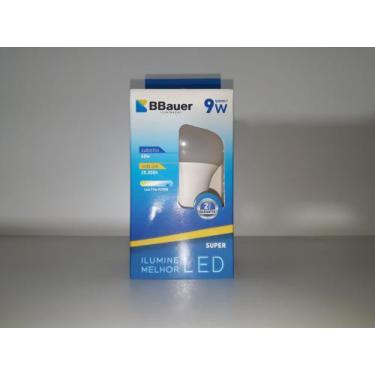 Imagem de lâmpada bulbo led bbauer 9W A60 6500K cert bivolt
