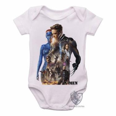 Imagem de body nenê criança roupa bebê   X Men personagens - Empório Dutra, P   