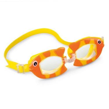 Imagem de Oculos de Natação Infantil Bichinhos Animados - Intex 55603, Peixinho
