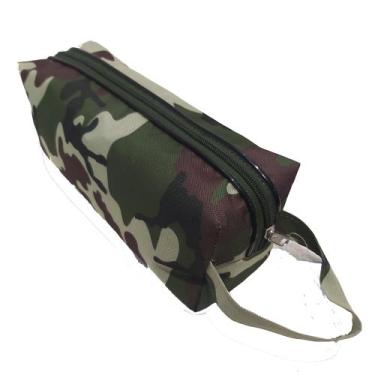 Imagem de Necessaire Masculina Retangular com Alça - Caixa com 12 peças Sortido 