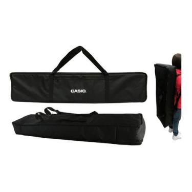 Imagem de Capa bag p/ piano 7/8 88 teclas "casio" luxo ny-600