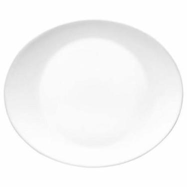 Imagem de Prato Grangusto Ronda Steak 31,5cm Branco - GLOBALIZACAO