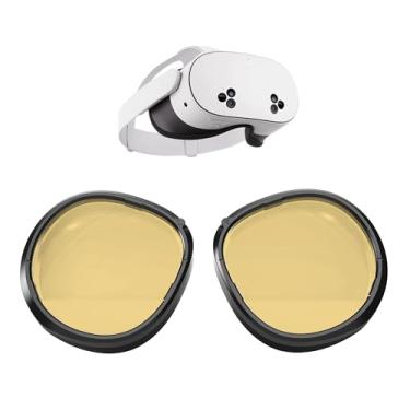 Imagem de PSI Premium 2 Lens Anti Blue Light Lens for Oculus Meta Quest 3/3s Glasses, Inserts Compatible for VR Accessories, Eye Protection (Melanin Lens for 3S)