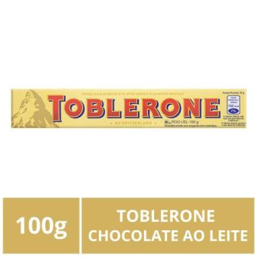 Imagem de Chocolate Toblerone, Ao Leite, Barra 100g
