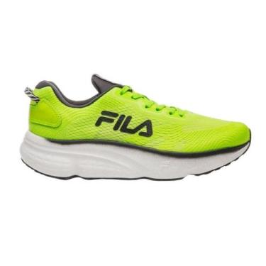 Imagem de Tenis fila maxximus masculino-verde limao preto, 38