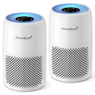 Imagem de Purificador de Ar AromaRoom AP100-C com Filtro HEPA H13 - Pacote com 2