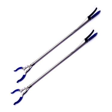 Imagem de Pegador De Objetos Em Metal Garra Mão Mecânica 91 Cm C/2 Pçs - IDEA-PR