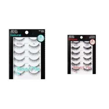 Imagem de Cílios postiços Ardell Natural 110 5 pares mais um par de bônus