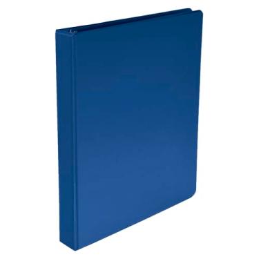 Imagem de School Smart Fichário de vinil - 2,54 cm (1") - Azul