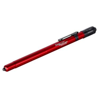 Imagem de Streamlight 65035 Stylus 11-Lumen White LED Pen Light with 3 AAAA Alkaline Batteries, Red, Clamshell Packaging