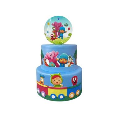 Imagem de Bolo fake pocoyo - sem marca