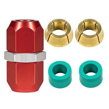 Imagem de Kit de conector de emenda de reparo de ar condicionado para substituição de 3/20.3 cm para 800-641, conector de emendas de linha de linhas de alumínio funciona para A/C, refrigerante, aquecedor, óleo