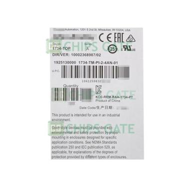 Imagem de 1 PC New Sealed 1734-TOP Terminal Base 1734TOP