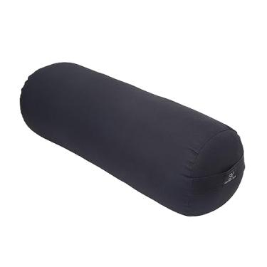 Imagem de Everyday Yoga Almofada Retangular Para Meditação Bolster, Supermacia E Leve, Com Alça De Transporte - Suporte Firme Ioga Restaurativa, Multicolorida Preta