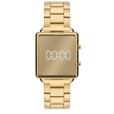 Imagem de Relógio Euro Feminino Fashion Fit Reflexos Dourado - Eumd26aah-4d Eumd26aah-4d