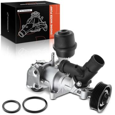 Imagem de A-Premium Bomba de água do motor com polia e anel de vedação [4,6Cyl 2.2 2.3 2.4 2.8 3.0 4.5L] Compatível com Mercedes-Benz 220, 220D, 230, 240D, 250, 250C, 280C, 280S, 280SL, 300D, 300SD e mais