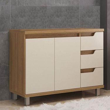 Imagem de Gabinete para Banheiro 100cm sem Cuba Itapuã/Off White