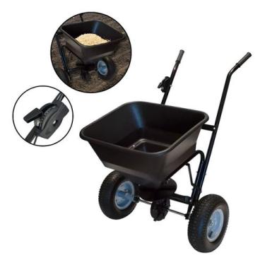 Imagem de Espalhador De Adubo Adubadeira Semeadeira 45kg Com Rodas Way - Importw
