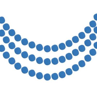 Imagem de PATIKIL 3 peças de guirlanda de pompom, faixa decorativa de 1,8 m com 20 bolas de feltro para decoração de quarto de festa de aniversário, Dia das Bruxas, Ação de Graças, Natal, aniversário, festa de