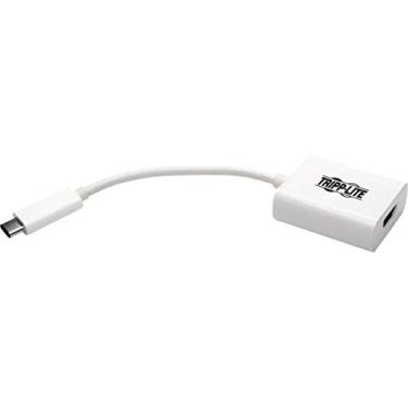 Imagem de Tripp Lite Conversor adaptador de vídeo USB C para HDMI 4Kx2K M/F, compatível com Thunderbolt 3, USB-C, USB tipo C, USB tipo C, 6" (U444-06N-HD-AM)