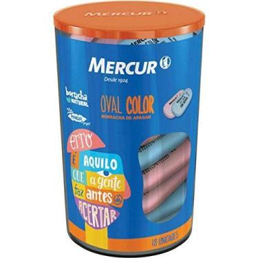 Imagem de Borracha Colorida Oval Color 18 - MERCUR