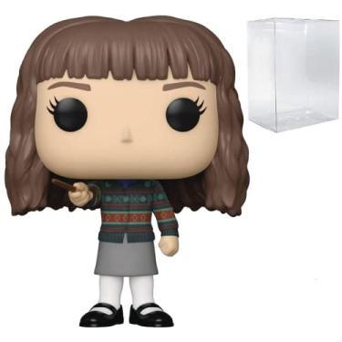 Imagem de HARRY POTTER 20th Anniversary - Hermione Granger with Wand Funko Pop! Vinyl Figure (Bundled with Compatible Pop Box Protector Case)