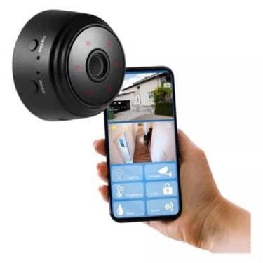 Imagem de Kit 2 Camera Espiã Sem Fio Com Som Visão Noturna Escuta 2025 - WCAN