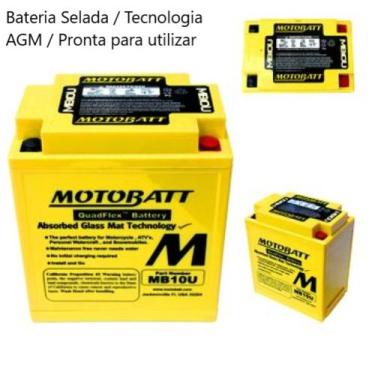Imagem de Bateria Motobatt Mb10u 14,5ah Suzuki Gs500 Gs500 E Gs 500 E