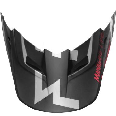 Imagem de Pala Para Capacete Fox V1 Rodka Grey M/G