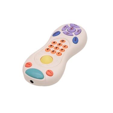 Imagem de Zippy Toys, Controle Remoto Infantil Interativo e Educativo com Projetor de Luzes e Músicas, Colorido