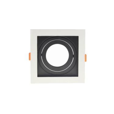 Imagem de Spot de Embutir Recuado Nordecor Flea para 1 Lâmpada Par 20 Quadrado -