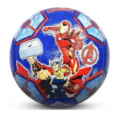 Imagem de Bola de futebol os vingadores pvc tam4 marvel - Roppe